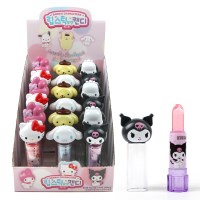 캐릭터 립스틱 모양 딸기향 캔디 사탕 18개세트