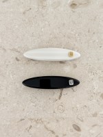 flat ellipse hair pin (2colors)