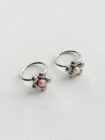 balloon flower pearl ring (2colors)