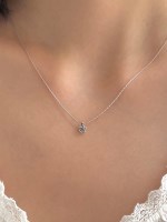 mini rose necklace (2colors)