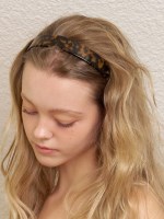leopard hairband