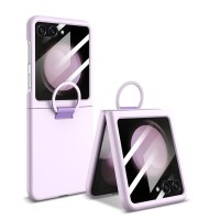 Z플립7 누드슬림핏 스마트링 강화유리 케이스