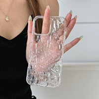 new ver. 시원한 투명 입체 물결 젤리케이스