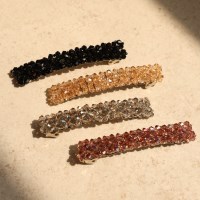 로린 크리스탈 비즈 빛반사 헤어핀 4세트 A278