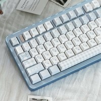 예쁜 기계식 키보드 키캡 PBT 131키 사무실용