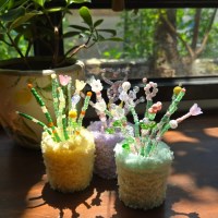 키치 비즈 식물 만들기 세트 DIY 키트 9종 비즈화분 공예 재료