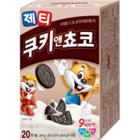 제티 쿠키앤초코 20T 340g