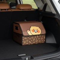 카카오프렌즈 춘식이 소형 클리어 차량용 트렁크 보관함 정리함