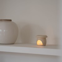 버섯 오일버너 아로마 램프 오일버너