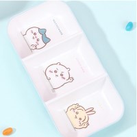 먼작귀 치이카와 직사각 3절 접시C89182