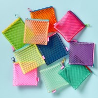 Stripe mesh pouch(9color) 메쉬파우치