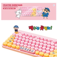 짱구 흰둥이 유치원 피규어 블루투스 무선 키보드