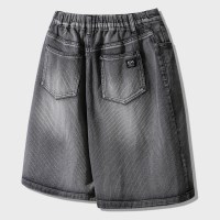앨빈클로 스트라이프 데님 버뮤다 팬츠 DLX2967 (2 COLOR)