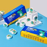 리빙디노 코인 압축 타월 비스코스 100%, 비치타월