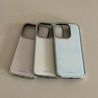 pastel clover 디자인 [실버 맥세이프 범퍼케이스]