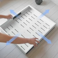 길이조절 하부장 슬라이딩 수납함(사방조절형)