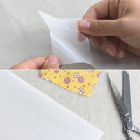소잉데일리]슬림 양면 멜트 접착 필름 와펜 라벨 아플리케 등 부착