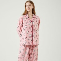 파자마선물 산리오 헬로키티 잠옷세트 체크 순면 홈웨어