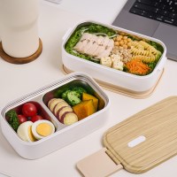 스텐 도시락통 2단 런치박스 푸드박스 찬합 전자레인지 도시락통