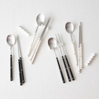 [1+1] 2인세트 카모메키친 헤이브 수저세트 숟가락 2개 젓가락 2개