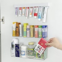 무타공 부착형 약 보관 수납함 3size