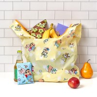 [짱구는 못말려] 액션놀이공원 마켓백 리유저블백 옐로우