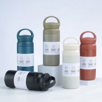 스텐텀블러 보온병 휴대용 삼각텀블러