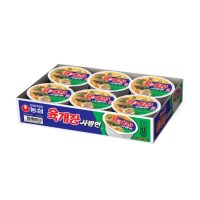 농심 육개장사발면86g x 6개입