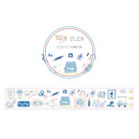 자파점 x 글렌 푸른빛 키스컷