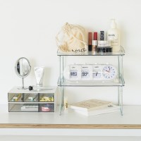 이시아르 투명 미니 선반 책상