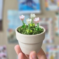 튤립 비즈 식물 플랜트 반려 화분 만들기 DIY 키트 세트 공예 재료