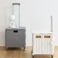 한샘 핸디 360도 회전 폴딩카트 L 다용도 장바구니카트 컵홀더