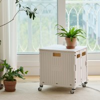 한샘 핸디 360도 회전 폴딩카트 XL 다용도 장바구니카트 컵홀더