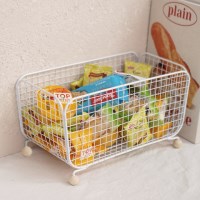 내일의공간 우드볼 철제 메쉬망 바구니 (간식바구니)