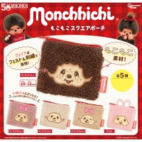 몬치치 모코모코 몽실몽실 스퀘어 파우치 가챠 5종