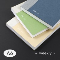 [날짜형] 2026 에피소드 위클리 저널 A6 (PVC 커버 포함)