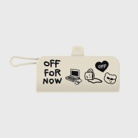 off for now [도킹형 보조배터리]