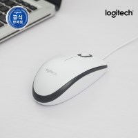 로지텍코리아 공식 M100R 유선마우스 화이트