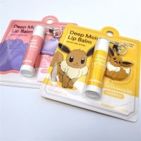 벨먼 포켓몬 이브이 메타몽 키링 립밤