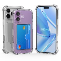 하이온 아이폰17 프로 맥스 케이스 하이쉘 카드수납 젤하드 투명 1.5