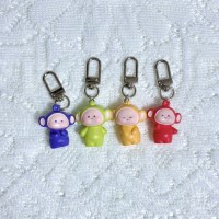 1+1 텔레토비 키링 보라돌이 뚜비 나나 뽀 굿즈 가방참 장식