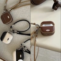 레트로 블록 크로스바디 에어팟 케이스 프로 2 3 4