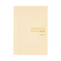 호보니치 2026 수첩 본체 오리지널 A6 월요일 시작 영어