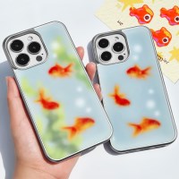 맥세이프가능♥[실버프레임 물고기어항]아이폰16 프로 갤럭시s25 맥