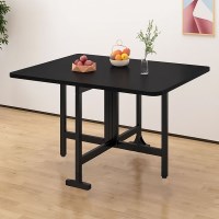 선접이식테이블 1000x600 사각 2인 철제 폴딩 식탁