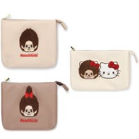 몬치치 헬로키티 더블 플랫 파우치