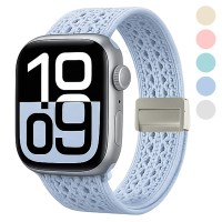 애플워치 SE3 2 1 플로마 마그넷 나일론 스트랩 밴드 호환