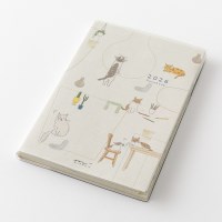 2026 포켓 다이어리 (B6) - Cat(월간+주간메모)