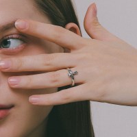 제이로렌 앤틱 크로스 실버 반지 R0708