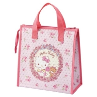 [산리오] 헬로키티 플라워리스 런치쿨러백 도시락가방